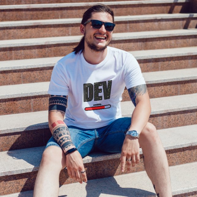 Game Dev Compiling - Red Compiling T-Shirt (Creator Uploaded)