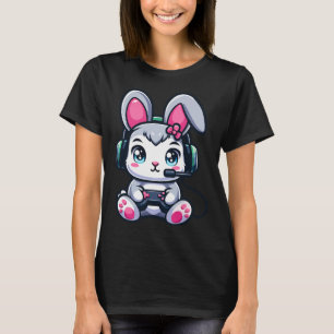 Game Easter Bunny Cute Gamer Girl 1 T-Shirt