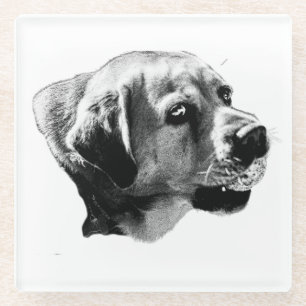 Game Face – Table Accent Glass Coaster