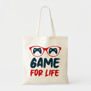 Game for life gaming tote bag