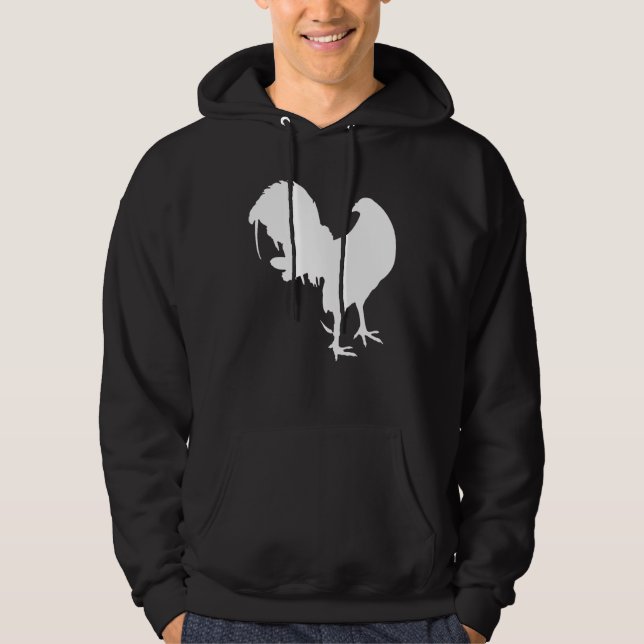 Game Fowl Gallegos, Rooster, gamefowl Chicken whit Hoodie (Front)