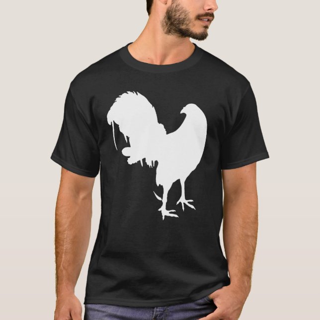 Game Fowl Gallegos, Rooster, gamefowl Chicken whit T-Shirt (Front)