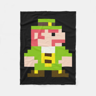 Game Gaming St Patricks Day Gamer T Shirts For Boy Fleece Blanket