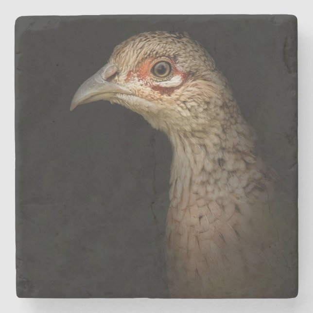 Game Girl Stone Coaster (Front)