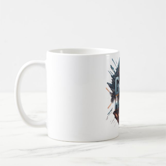 Game Harder Coffee Mug (Left)
