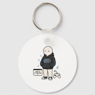 Game Is My Culture Funny Gamer Meme Key Ring