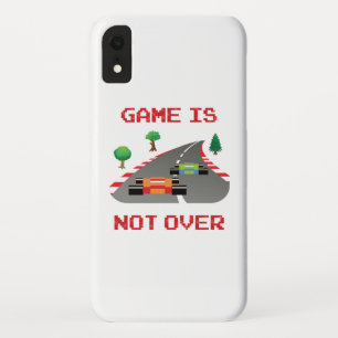Game is not over Pixelated Video Game iPhone XR Case