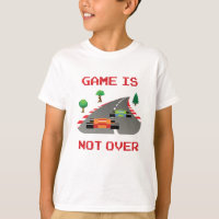 Game is not over Pixelated Video Game