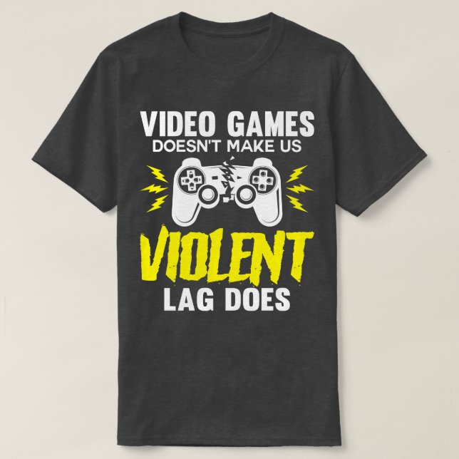 Game Lag  T-Shirt (Design Front)