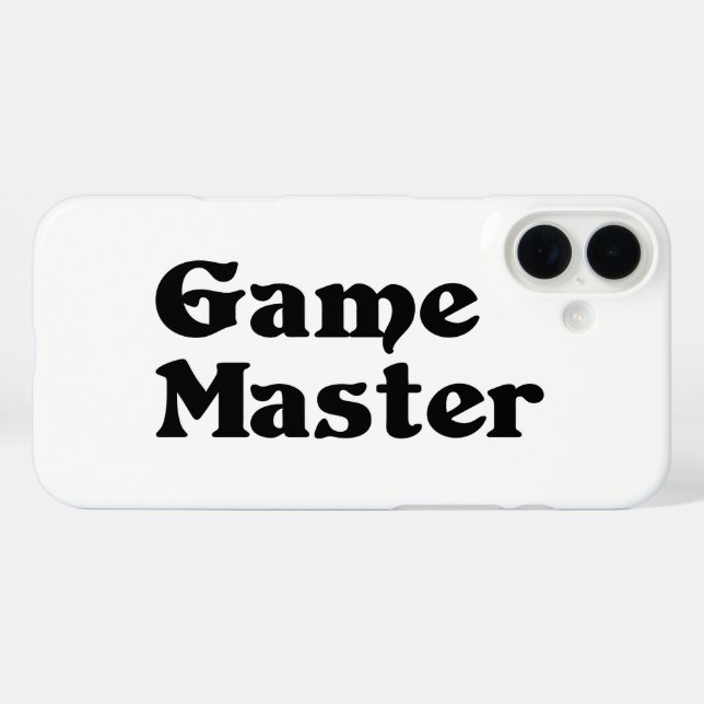 Game Master Case-Mate iPhone Case (Back (Horizontal))