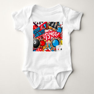Game Night Baby Bodysuit