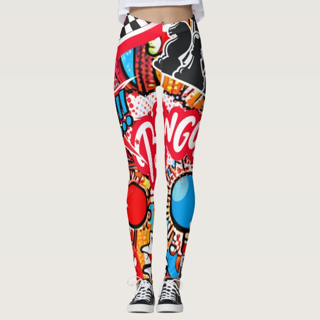 Game Night Leggings (Front)