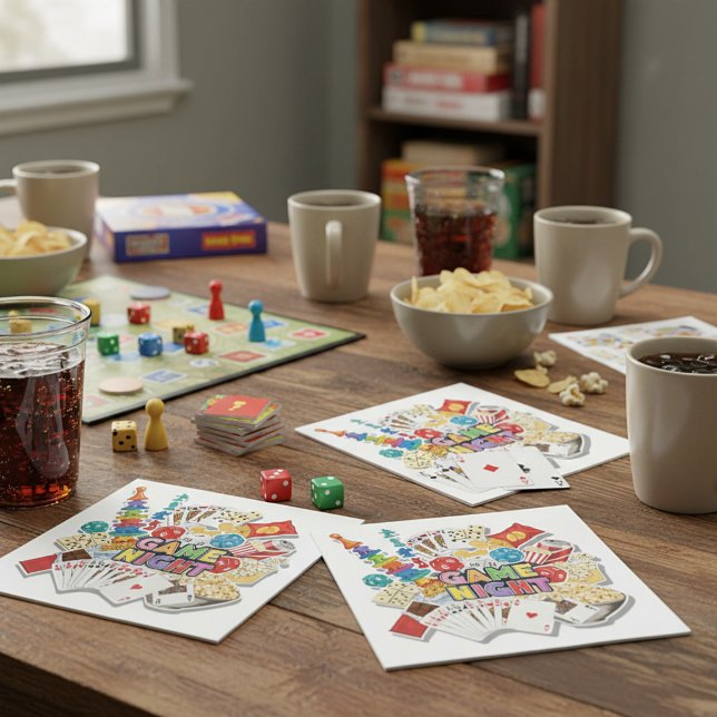 Game Night  Napkin (Creator Uploaded)
