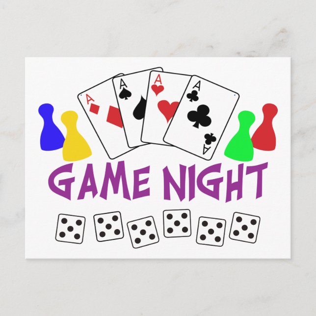 Game Night Postcard (Front)