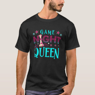 Game Night QUEEN Couples Matching Game Night  T-Shirt
