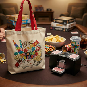Game Night Tote Bag