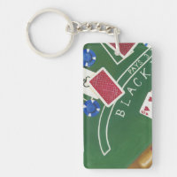 Game of Blackjack with Chips by Chariklia Zarris