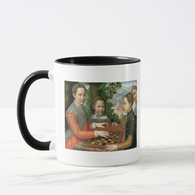 Game of Chess, 1555 Mug (Left)