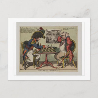  Game of Chess  Postcard