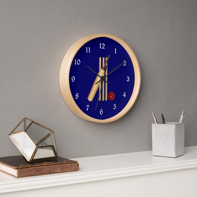 Game of Cricket  Clock (Office)