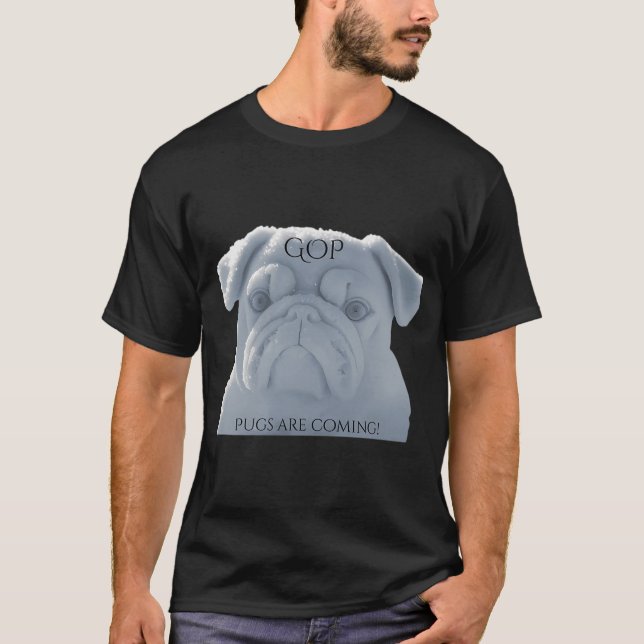 Game of pugs T-Shirt (Front)