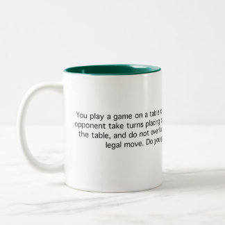 Game of Quarters Two-Tone Coffee Mug