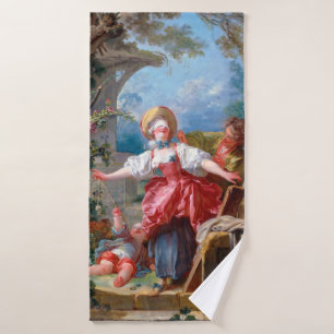 Game of Tag, Fragonard Bath Towel