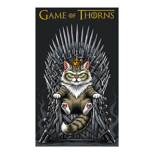 GAME OF THORNS PHOTO PRINT (Front)