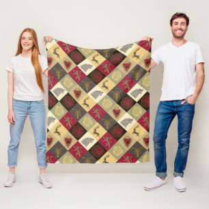 Game of Thrones Sigil Pattern Fleece Blanket