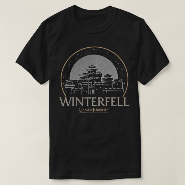 Game of Thrones Winterfell Pullover  (Design Front)
