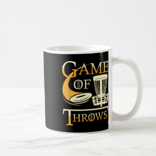 Game Of Throws - Disc Golf Player Flying Disc Golf Coffee Mug