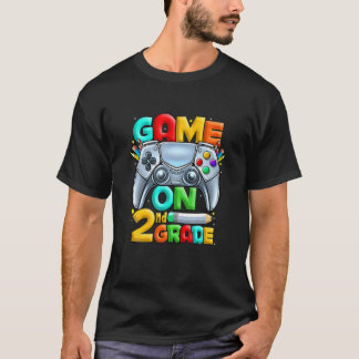 Game On 2Nd Grade Back To School 2Nd Grade Level U T-Shirt