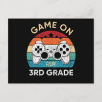 Game On 3rd Grade Gamer Back To School Student
