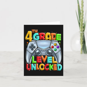 Game On 4th Grade Byck To School 4th Grade Level U Card