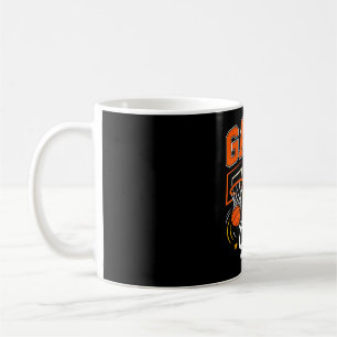 Game on 5th grade basketball hoop first day of coffee mug