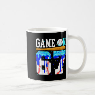 Game On 67 Baseball Drip Six Seven Meme 6 7 Birthd Coffee Mug