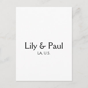 Game on add couple name wedding party place city g postcard