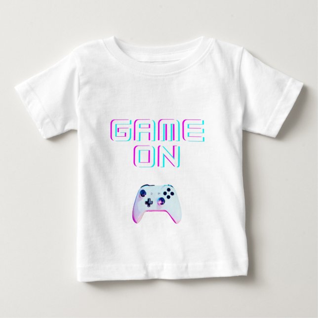 Game On Baby T-Shirt (Front)