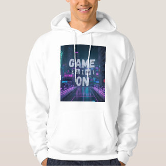 Game on chess hoodie