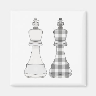 Game On Chess Magnet