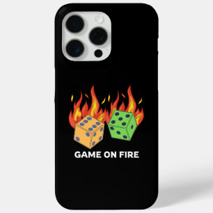 Game on Fire iPhone 15 Pro Max Case