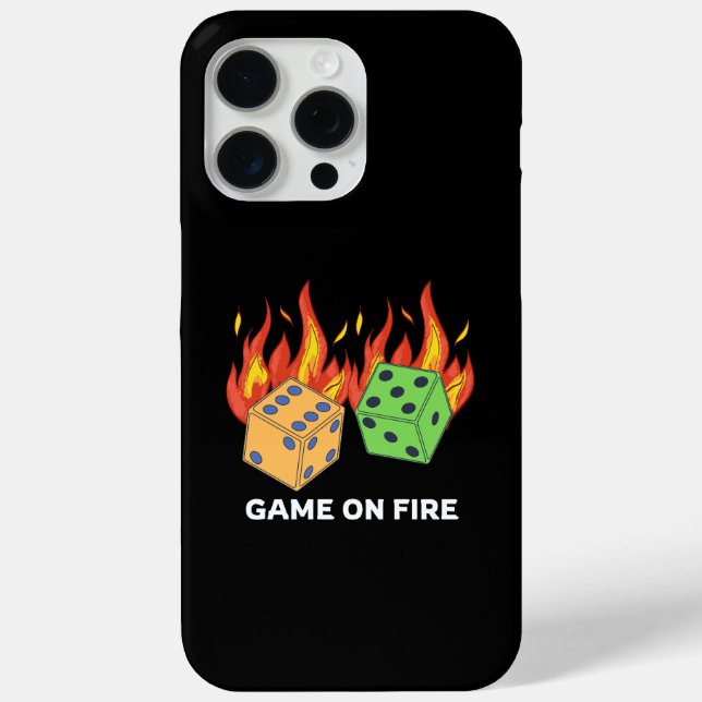 Game on Fire Case-Mate iPhone Case (Back)