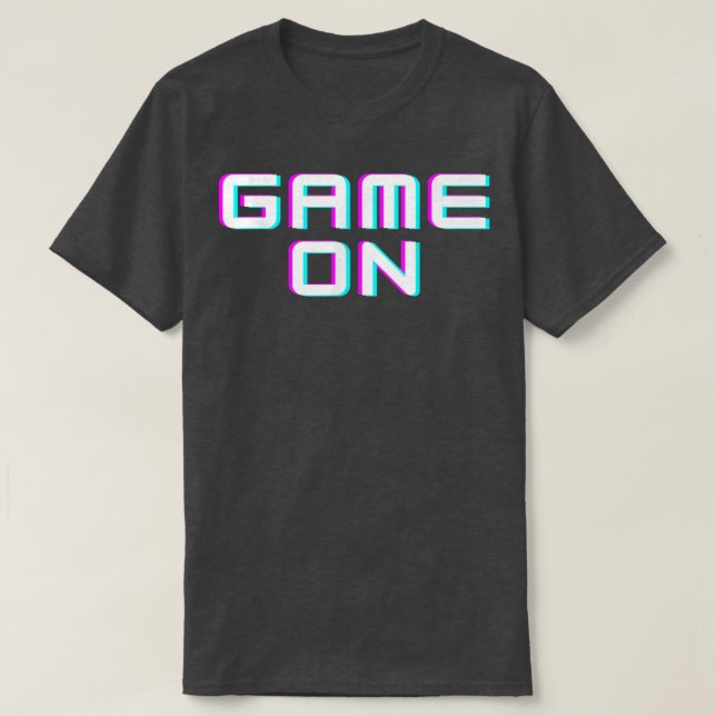 Game On Gift for Game Lover Toddler Kids Video Gam T-Shirt (Design Front)