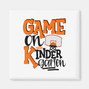 Game On Kindergarten Fun Sketll School Magnet