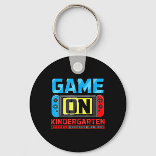 Game On Kindergarten Gamer Back To School First Da Key Ring