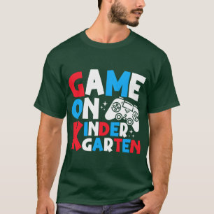 Game On Kindergarten Grade Funny Birthday Boy girl T-Shirt