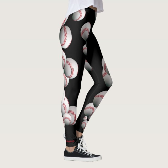 Game on Leggings Baseball (Right)