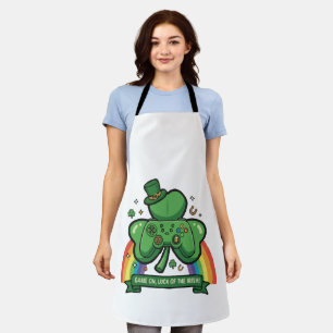 Game On Luck of the Irish St. Patrick's Day Game Apron