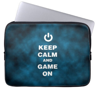Game On Neoprene Laptop Sleeve 13 inch