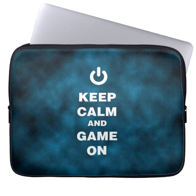Game On Neoprene Laptop Sleeve 13 inch (Front)